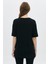 Payet Garnili Baskılı Yırtmaç Detaylı T-Shirt 5