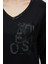Harf Garnili Taş Baskılı Truvakar T-Shirt 4