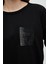 Cep Taşlı Triko Basic T-Shirt 4