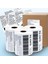 5'li Paket Termal Barkod Etiketi 150mm x 100mm 350'li Barkod & Kargo Yazıcı Kağıdı Suya Dayanıklı 1