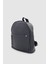 Furne Dış Bölmeli Dokulu Mini Sırt Çantası Siyah 3