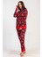 Pamuklu Kadın Uzun Kol Pijama Takım , 501051 1