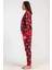 Pamuklu Kadın Uzun Kol Pijama Takım , 501051 3