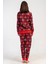 Pamuklu Kadın Uzun Kol Pijama Takım , 501051 4
