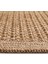 Boho 05 Naturel Oval Jüt Halı Yolluk Jüt Taban Jüt Kilim Hasır Halı Otantik Bohem Halı 5