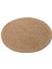 Boho 01 Naturel Yuvarlak Jüt Halı Yolluk Jüt Taban Jüt Kilim Hasır Halı Otantik Bohem Halı 8
