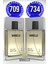 Parfüm 709 Erkek Oriental 50 Ml + 734 Erkek Oriental 50 Ml Edp 1