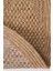 Boho 01 Naturel Yuvarlak Jüt Halı Yolluk Jüt Taban Jüt Kilim Hasır Halı Otantik Bohem Halı 4