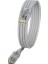 3 Metre Cat6 Internet Kablosu Ethernet Utp Patch High Speed Açık Gri (3 Metre) 2