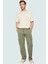 Kadın Unisex Regular Fit Kargo Pantolon Pamuk Gabardin Kumaş Günlük Kullanım Modern Tasarım 3