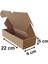 22X9X5 - 25 Adet Kilitli E-Ticaret Kargo Kutusu | Kraft Kutu 1