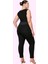Kadın Yüksek Bel Skinny Pantolon Örme Kumaş Düz Desen Günlük Kullanım Yaz Aylarının Vazgeçilmezi 3