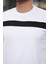 Erkek Şerit Detaylı Kısa Kollu T-Shirt 3