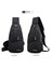 Unisex Kanvas Kumaş USB Kulaklık Çıkışı Crossbody Çanta Omuz Çantası Göğüs Çantası Bel Çantası (Yurt Dışından) 1