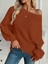 Kadın Uzun Kollu Tek Omuzu Açık Triko Bluz 1
