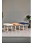 Puf Retro Ahşap Ayaklı Handmade Çok Amaçlı Kuzu Tüyü Puf Bench Koltuk Sandalye Makyaj Pufu 3