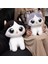 Kedi Peluş Oyuncak Anime Kawaii Kedi Oyuncak Peluş Uyku Arkadaşı Tatlı Yumoş 35CM Gri 3