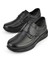 , Erkek Hakiki Deri Konfor Ayakkabı 153123Z19003 Siyah 5