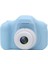 8 Mp Çocuk Dijital Fotoğraf Makinesi 1080P Video 2.0 Inç Ekran Mavi Dahili Pil (Yurt Dışından) 1