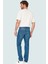 Erkek Straight Fit Denim Pantolon Yüksek Bel Uzun Boy Pamuk Günlük Kullanım Modern Tasarım 3