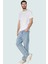 Erkek Baggy 90S Straight Fit Kot Pantolon Normal Bel Denim Günlük Kombinler Modern Tasarım 2
