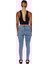Kadın Skinny Jean Yüksek Bel Uzun Boy Düz Desenli Günlük Hafta Sonu Yaz Aylarının Vazgeçilmezi 3
