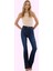 Kadın Yüksek Bel Flare Jean Pantolon Stretch Kumaş Günlük Stil Hafta Sonu Kaliteli Malzeme 1