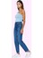 Kadın Yüksek Bel Geniş Paça Mom Jean Denim Pantolon Günlük Stil Yaz Aylarının Vazgeçilmezi 2