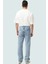 Erkek Baggy Fit Bol Kot Pantolon Pamuk Regular Boy Geniş Paça Günlük Stiller Modern Tasarım 3