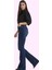 Kadın Yüksek Bel Flare Jean Günlük Stil Denim Pantolon Hafta Sonu Yaz Aylarının Vazgeçilmezi 2