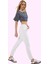 Kadın Yüksek Bel Skinny Jean Dar Paça Stretch Yazlık Günlük Hafta Sonu Yaz Aylarının Vazgeçilmezi 1