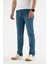 Erkek Slim Dar Kesim Pamuklu Esnek Jean Kot Denim Pantolon 2