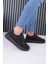 Soft Siyah Günlük Sneaker Erkek Ayakkabısı Ortopedik Tabanlı M801 2