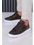 Soft Kahverengi Günlük Sneaker Erkek Ayakkabısı Ortopedik Tabanlı M801 3