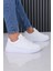 Beyaz Günlük Sneaker Erkek Ayakkabısı Ortopedik Tabanlı M801 1