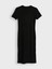 Lcw Vision Siyah Bisiklet Yaka Bodycon Elbise 2