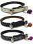 3 Adet Deri Kedi Tasması Zilli Set 30 cm 1