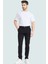 Erkek Slim Fit Uzun Boy Chino Pantolon Esnek Gabardin Kumaş Günlük Kullanım Modern Tasarım 2