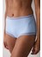 Mavi Easy Trim Yüksek Bel Slip Külot 1