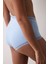 Mavi Easy Trim Yüksek Bel Slip Külot 3