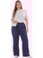 Kadın Düz Pantolon Yüksek Bel Geniş Paça Rahatlığıyla Günlük Şıklık Yaz Aylarının Vazgeçilmezi 1