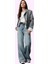 Kadın Denim Palazzo Jean Pamuk Rahatlık ve Şıklığı Bir Arada Günlük Kullanım Modern Tasarım 1