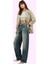 Kadın Pamuklu Denim Jean; Yüksek Bel Geniş Paça Baggy Günlük Kombinler Yaz Aylarının Vazgeçilmezi 2
