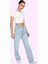 Kadın Pamuklu Geniş Paça Pantolon Rahat ve Şık Bir Stil Günlük Kullanım Yaz Aylarının Vazgeçilmezi 1