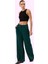 Kadın Düz Desenli Geniş Paça Pantolon Yüksek Bel Wide Leg Kesim Günlük ve Iş Modern Tasarım 1