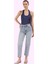 Kadın Denim Straight Jean Pantolon; Normal Bel Rahat Kalıp Günlük Stil Yaz Aylarının Vazgeçilmezi 1
