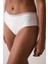 Ekru Düşük Bel Pamuklu Hipster Külot 1