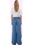 Kadın Denim Yüksek Bel Wide Leg Pantolon Liyosel Rahat Günlük Hafta Sonu Dayanıklı Malzeme 3