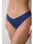Invisible Laser Cut V Shape Lacivert Tanga Külot 1