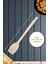 Doğal Şimşir Ağacı Ahşap Tahta Kaşık Spatula Seti Ağaç Kaşık (2li Set) 3